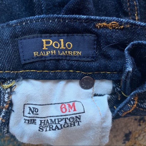 Polo Ralph Lauren Baby Boys Jeans “Hampton Straight” 6 months - Picture 7 of 12
